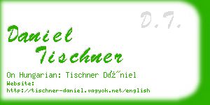 daniel tischner business card
